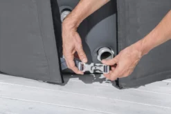 Bestway Lay-Z Spa Isolerende Beschermhoes - Ø 170 Cm -Zwembaduitrustings Winkel 1267 1900 thermal cover vastklikken resultaat