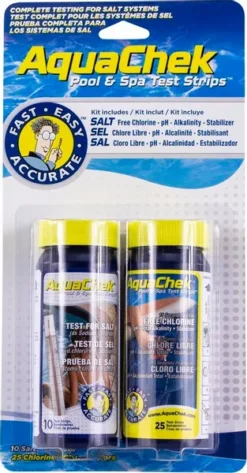 AquaChek Teststrips + Teststrips Voor Zoutwaterzwembaden -Zwembaduitrustings Winkel 2297 3