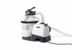 Intex Graphite Panel Pool - 478 X 124 Cm - Met Zandfilterpomp En Accessoires -Zwembaduitrustings Winkel 26384gn pomp 1