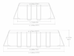 Intex Oval Prism Frame Pool - 610 X 305 X 122 Cm - Met Filterpomp En Accessoires -Zwembaduitrustings Winkel 26792gn zwembadformaat