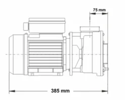 LX LP200 Spa Massagepomp 2 PK - 1 Speed 13 LX LP200 Spa Massagepomp 2 PK - 1 Speed -Zwembaduitrustings Winkel 3765.2 1