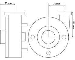 LX LP250 Spa Massagepomp 2,5 PK - 1 Speed -Zwembaduitrustings Winkel 3766.22n
