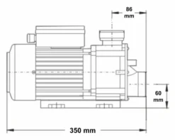 LX TDA100 Spa Circulatiepomp 1 PK 16 LX TDA100 Spa Circulatiepomp 1 PK -Zwembaduitrustings Winkel 3769.2