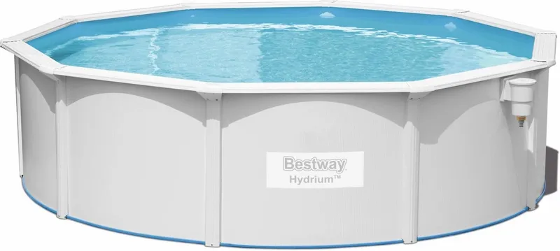 Bestway Hydrium Alderney Metalen Zwembad Ø460 X 120 Cm 2 Bestway Hydrium Alderney Metalen Zwembad Ø460 X 120 Cm - Afbeelding 2