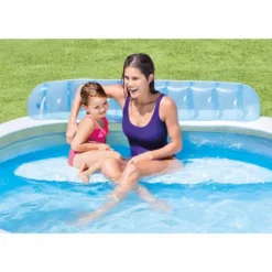 Intex Family Lounge Pool Kinderzwembad 224 X 216 X 76 Cm -Zwembaduitrustings Winkel 57190 2