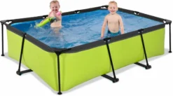EXIT TOYS EXIT Lime Zwembad - 220 X 150 X 65 Cm - Met Filterpomp 8 EXIT TOYS EXIT Lime Zwembad - 220 X 150 X 65 Cm - Met Filterpomp -Zwembaduitrustings Winkel 668 1200 exit 30 00 21 40 int 4