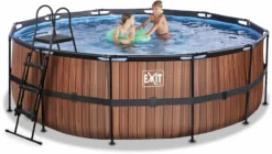 EXIT TOYS EXIT Wood Zwembad - 427 X 122 Cm - Met Zandfilterpomp En Trap 10 EXIT TOYS EXIT Wood Zwembad - 427 X 122 Cm - Met Zandfilterpomp En Trap -Zwembaduitrustings Winkel 680 1200 exit 30 27 14 10 int 4