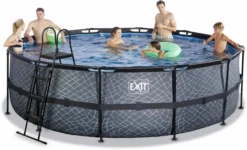 EXIT TOYS EXIT Stone Zwembad - 488 X 122 Cm - Met Zandfilterpomp En Trap 11 EXIT TOYS EXIT Stone Zwembad - 488 X 122 Cm - Met Zandfilterpomp En Trap -Zwembaduitrustings Winkel 730 1200 exit 30 27 16 00 int 5