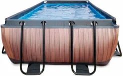 EXIT TOYS EXIT Wood Zwembad - 540 X 250 X 100 Cm - Met Zandfilterpomp En Trap 10 EXIT TOYS EXIT Wood Zwembad - 540 X 250 X 100 Cm - Met Zandfilterpomp En Trap -Zwembaduitrustings Winkel 740 1200 exit 30 17 53 10 int 3