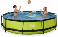 EXIT TOYS EXIT Lime Zwembad - 360 X 76 Cm - Met Filterpomp 6 EXIT TOYS EXIT Lime Zwembad - 360 X 76 Cm - Met Filterpomp -Zwembaduitrustings Winkel 765 1200 exit 30 12 12 40 int 3