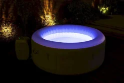 Bestway Lay-Z Spa Tahiti AirJet Opblaasbare Spa - 4 Persoons 38 Bestway Lay-Z Spa Tahiti AirJet Opblaasbare Spa - 4 Persoons -Zwembaduitrustings Winkel 800 1200 60007 night scene 0013 pr web