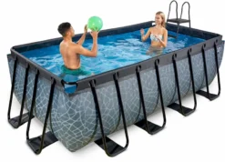 EXIT TOYS EXIT Stone Zwembad - 400 X 200 X 122 Cm - Met Zandfilterpomp En Trap 12 EXIT TOYS EXIT Stone Zwembad - 400 X 200 X 122 Cm - Met Zandfilterpomp En Trap -Zwembaduitrustings Winkel 866 1200 exit 30 27 42 00 int 6
