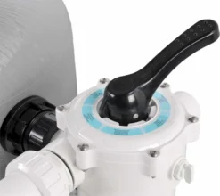 W'eau SPP-650 Polyester Versterkt Side Mount Zandfilter 16m³ -Zwembaduitrustings Winkel 900 1010 sidemountfiberglass white grey 5 1