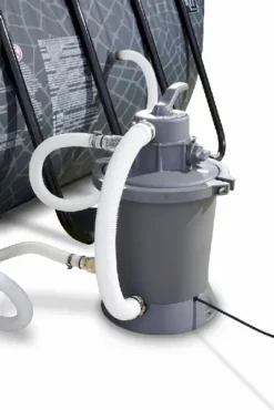 EXIT TOYS EXIT Stone Zwembad - 540 X 250 X 100 Cm - Met Zandfilterpomp En Trap -Zwembaduitrustings Winkel 900 601 exit 30 17 53 00 int 6