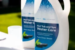 AquaFinesse Pakket -Zwembaduitrustings Winkel aquafinesse hot tub water care box h