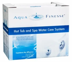 AquaFinesse Pakket Di-Chloor -Zwembaduitrustings Winkel aquafinesse hot tub water care box with granular d