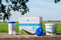 AquaFinesse Pakket Voor Swim Spa -Zwembaduitrustings Winkel aquafinesse swimspa water care box e 1
