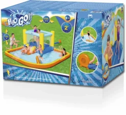 Bestway H2OGO! Beach Bounce Waterpark 22 Bestway H2OGO! Beach Bounce Waterpark -Zwembaduitrustings Winkel beach bounce waterpark 1