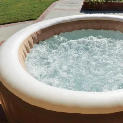 Intex Pure Spa Bubble Therapy Opblaasbare Spa - 6 Persoons 16 Intex Pure Spa Bubble Therapy Opblaasbare Spa - 6 Persoons -Zwembaduitrustings Winkel beige2