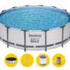 Bestway Steel Pro MAX Zwembad - 427 X 107 Cm - Met Filterpomp En Accessoires