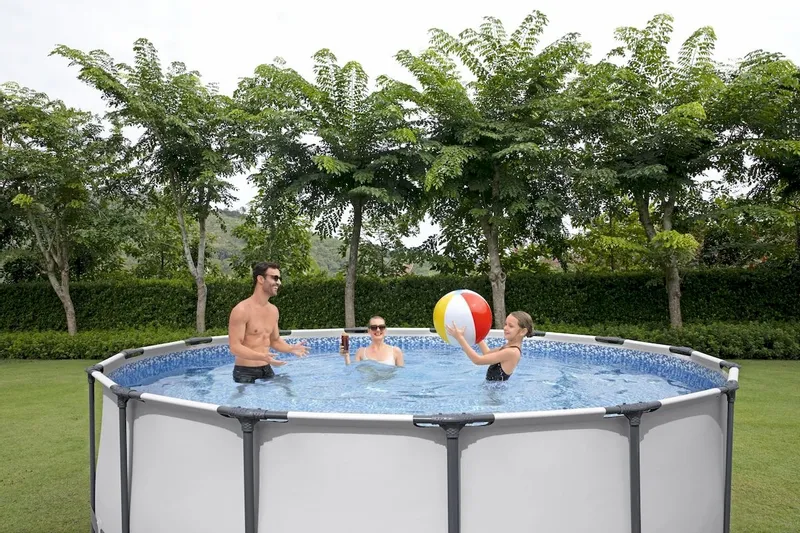 Bestway Steel Pro MAX Zwembad - 427 X 107 Cm - Met Filterpomp En Accessoires 7 Bestway Steel Pro MAX Zwembad - 427 X 107 Cm - Met Filterpomp En Accessoires - Afbeelding 7