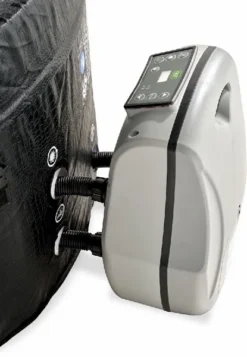 EXIT TOYS EXIT Leather Premium Opbouw Spa - 2-4 Persoons -Zwembaduitrustings Winkel exit leather premium 4 opblaasbare spa motorunit