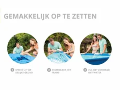 Intex Metal Frame Pool - 366 X 76 Cm -Zwembaduitrustings Winkel intex opzetinstructie 1
