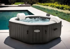 Intex Pure Spa Jet & Bubble Deluxe Opblaasbare Spa - 4 Persoons -Zwembaduitrustings Winkel intex pure spa deluxe 2020 6 1
