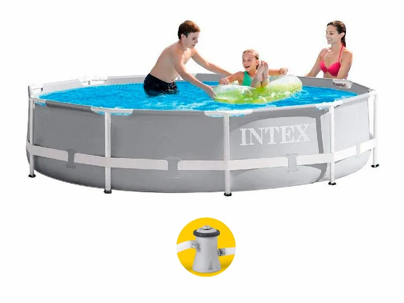 Intex Prism Frame Pool - 305 X 76 Cm - Met Filterpomp