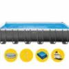 Intex Ultra Frame XTR Pool - 732 X 366 X 132 Cm - Met Zandfilterpomp En Accessoires