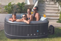 NetSpa Canyon Opblaasbare Spa - 4 Persoons -Zwembaduitrustings Winkel netspa canyon opblaasbare jacuzzi 4persoons1