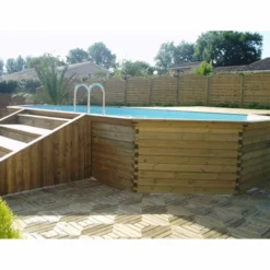 Gardipool Oblong 6.20 X 3.90 X 1.20 M Houten Zwembad 12 Gardipool Oblong 6.20 X 3.90 X 1.20 M Houten Zwembad -Zwembaduitrustings Winkel oblong7