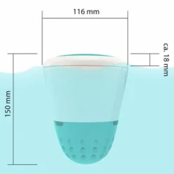 Ondilo ICO Smart Zwembadtester 9 Ondilo ICO Smart Zwembadtester -Zwembaduitrustings Winkel poolthermometer unter abdeckung