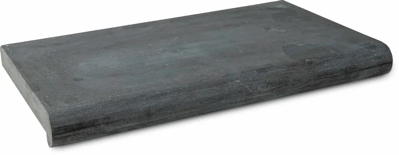 Randtegel Bluestone Gezoet - Hoek 90° 1 Randtegel Bluestone Gezoet - Hoek 90°