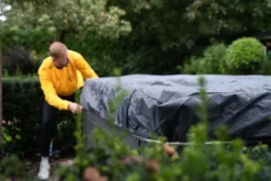 W'eau Spa Cover Beschermhoes - 220 X 220 Cm -Zwembaduitrustings Winkel spacover beschermhoes 3 1