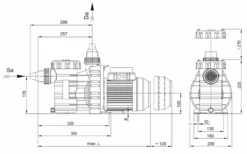 Aqua Vario Plus Variabele Zwembadpomp 18 Aqua Vario Plus Variabele Zwembadpomp -Zwembaduitrustings Winkel technischetekeningspeckaquavarioplus