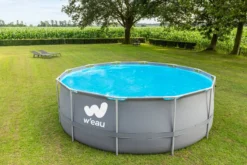 W'eau Steel Frame Zwembad - 427 X 122 Cm - Met Filterpomp En Accessoires -Zwembaduitrustings Winkel w eau zwembad noppenfolie
