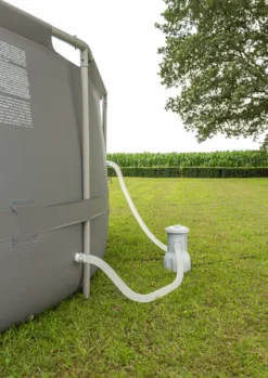 W'eau Steel Frame Zwembad - 427 X 122 Cm - Met Filterpomp En Accessoires -Zwembaduitrustings Winkel w eau zwembad pomp